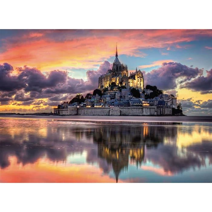 PUZZLE 1000PCS MONT SAINT MICHAEL2