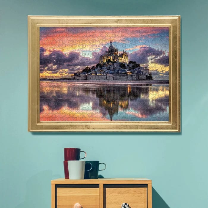 PUZZLE 1000PCS MONT SAINT MICHAEL5