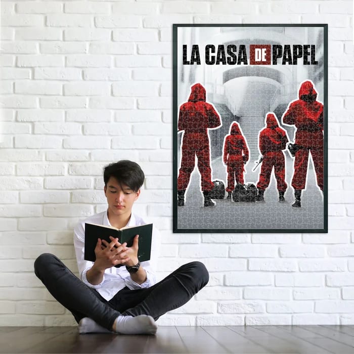 PUZZLE 1000 PCS LA CASA DE PAPEL 13