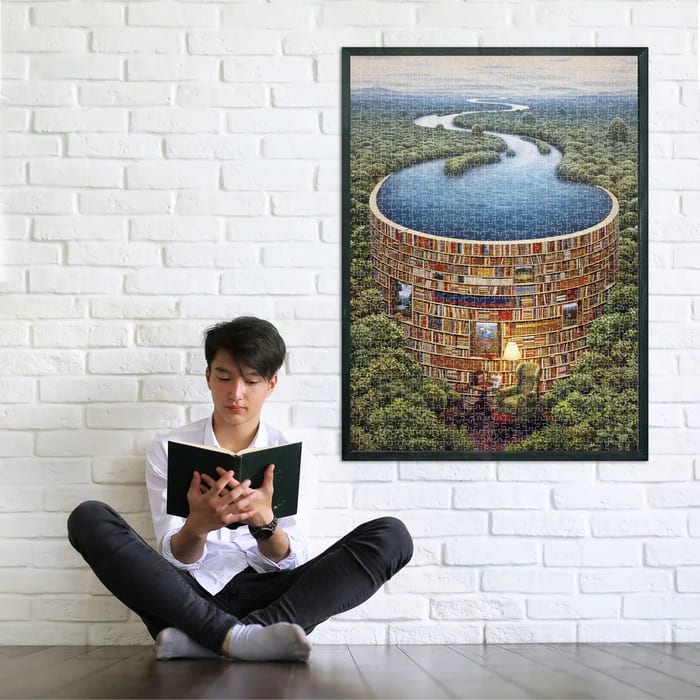 PUZZLE 1000 PCS BIBLIODAME4