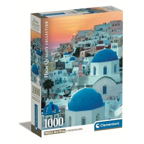PUZZLE 1000 PIEZAS SANTORINI COMPAC1