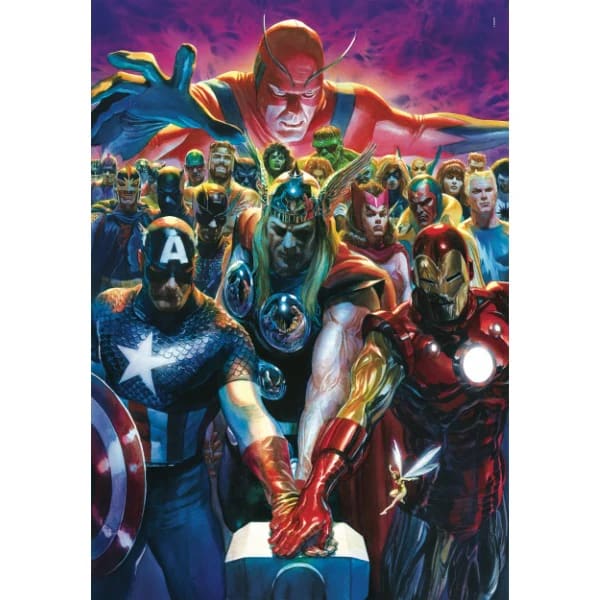 PUZZLE 1000 PIEZAS MARVEL AVENGERS COMPACT2