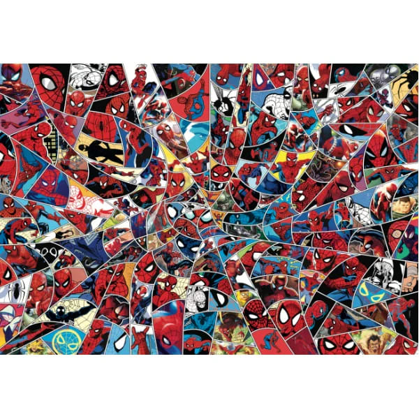 PUZZLE 1000 PIEZAS HOMBRE ARAÑA IMPOSIBLE COMPAC2