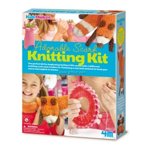 ADORABLE SCARF KNITTING 1