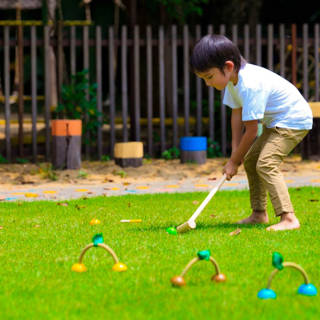JUEGO DE CROQUET PLAN TOYS4