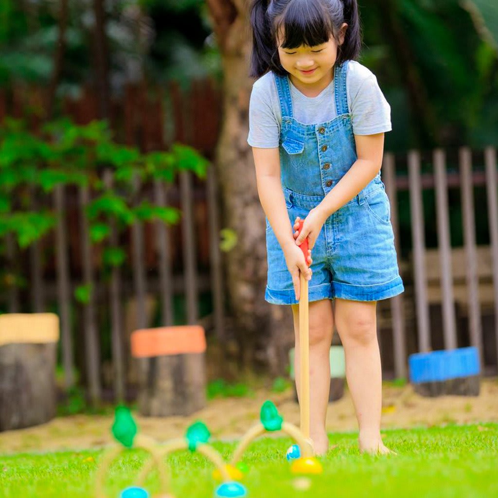 JUEGO DE CROQUET PLAN TOYS2