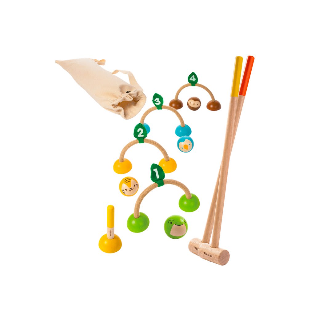 JUEGO DE CROQUET PLAN TOYS1