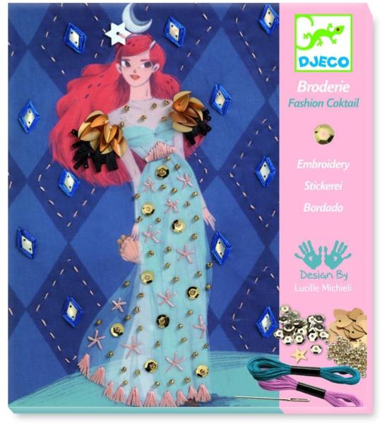 NEEDLEWORK EMBROIDERY FASHION COCKTAIL1