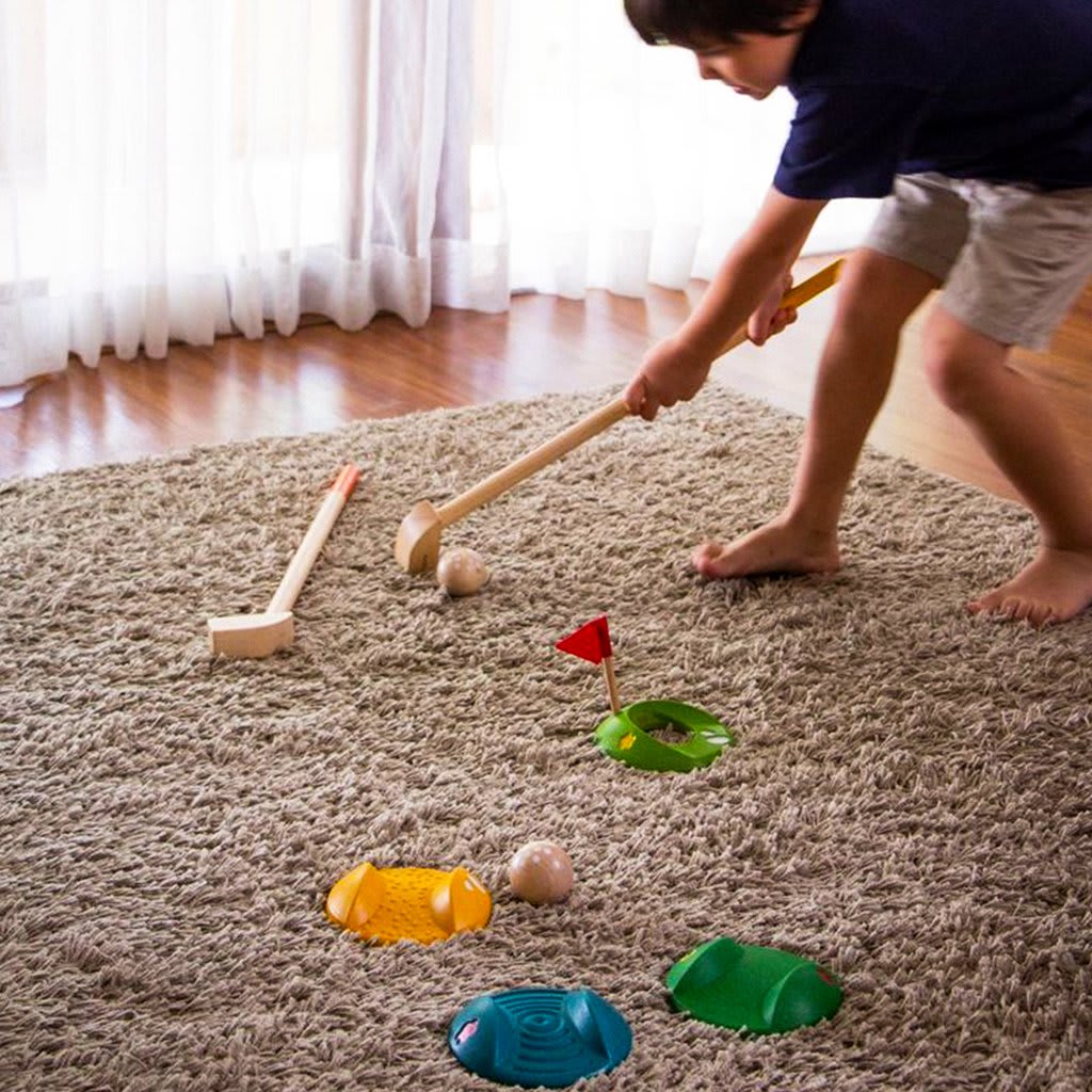 SET MINI GOLF PLAN TOYS2