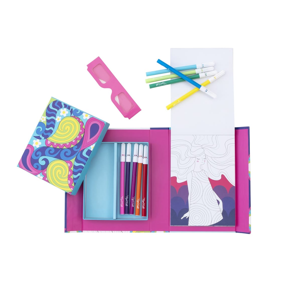 SET PARA COLOREAR 3D SUEÑOS DE ARCOÍRIS3