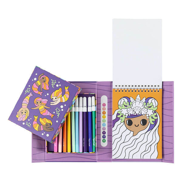 PINTA POR NUMEROS SIRENAS Y SUS AMIGOS1