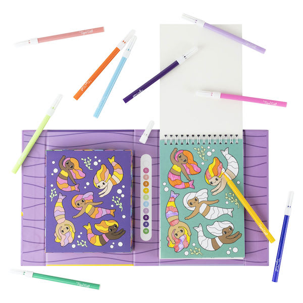 PINTA POR NUMEROS SIRENAS Y SUS AMIGOS2