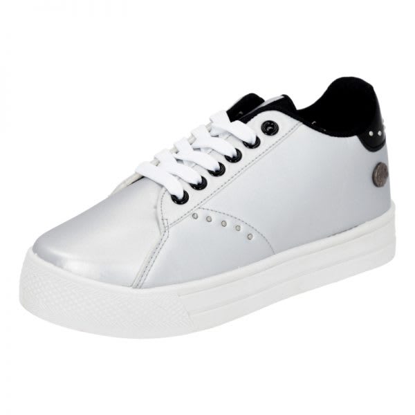 ZAPATILLA DE PLATAFORMA PLATA1