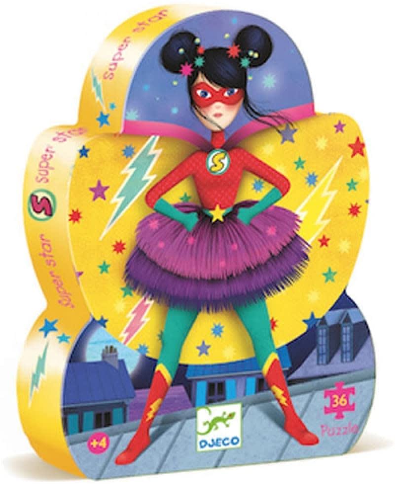 SILHOUETTE PUZZLE SUPER STAR NIÑA 2