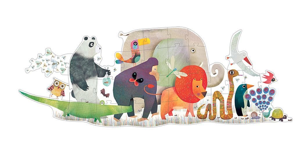 Giants puzzles ANIMAL PARADE2