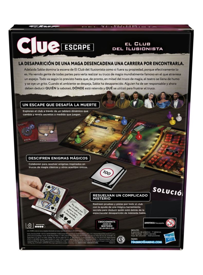 CLUE ESCAPE EL CLUB DEL ILUSIONISTA3