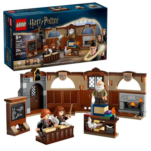 CASTILLO DE HOGWARTS CLASE DE ENCANTAMIENTOS LEGO1