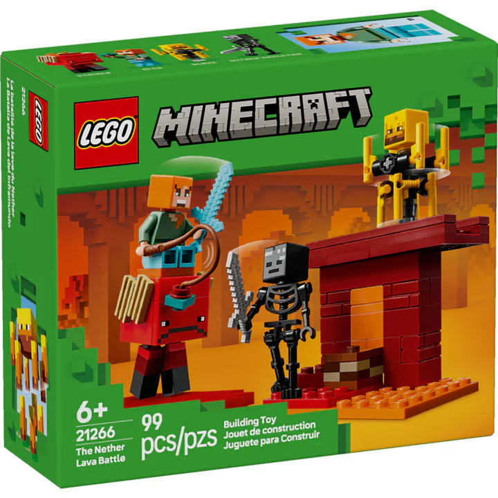 BATALLA DE LAVA DEL INFRAMUNDO LEGO1