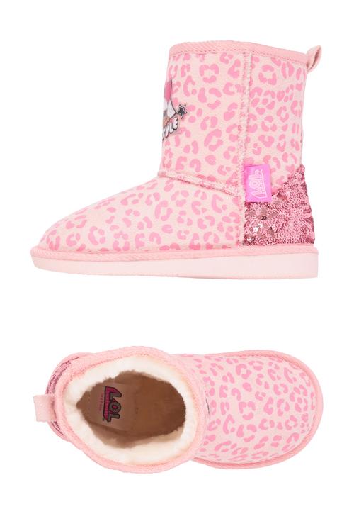 BOTA CHIPORRO NA LOL ROSADO ANIMAL PRINT3