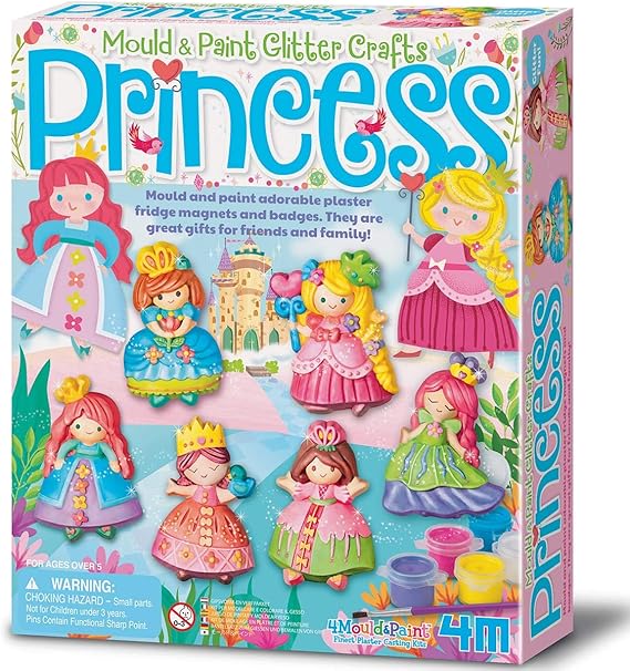 MOULD & PAINT GLITTER PRINCESS1