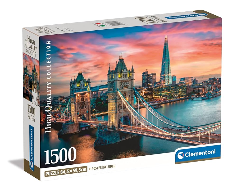 PUZZLE 1000 PCS PUENTE LONDRES COMPACT3