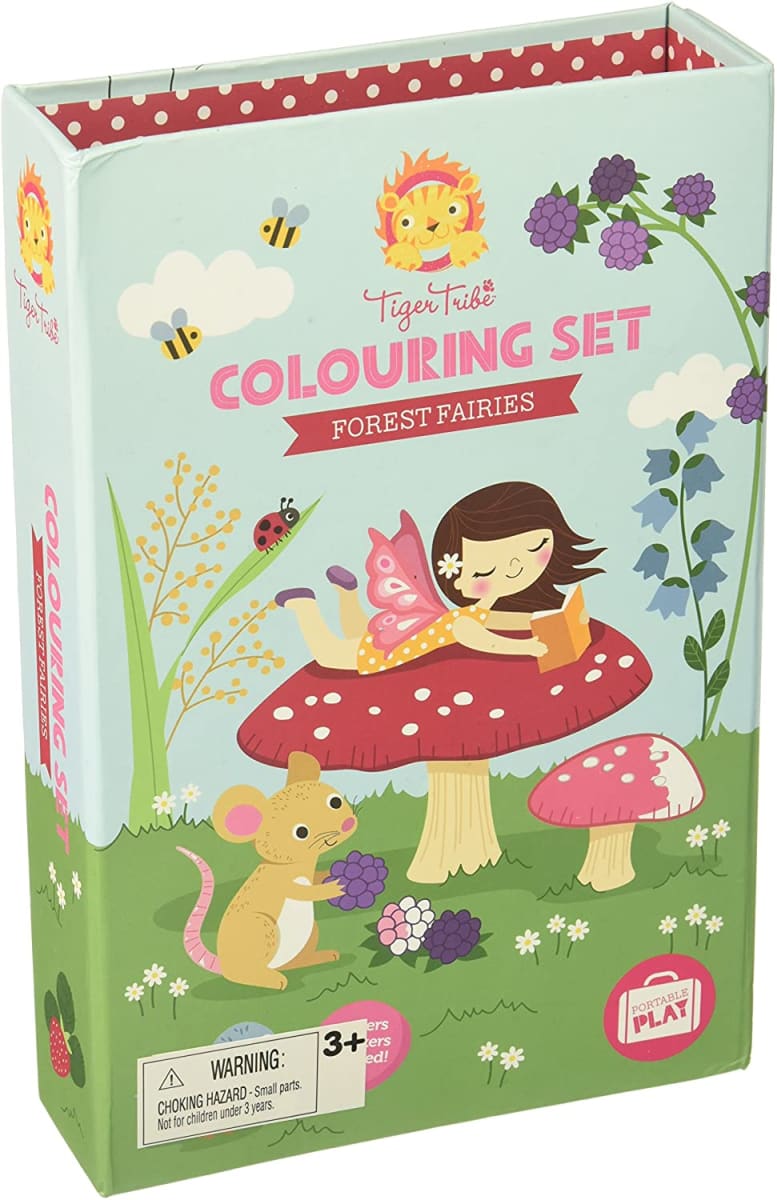 SET PARA COLOREAR HADAS EN EL BOSQUE1