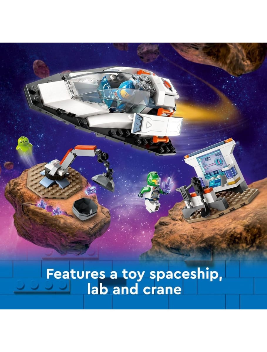 NAVE ESPACIAL Y DESCUBRIMIENTO DEL ASTEROIDE LEGO3