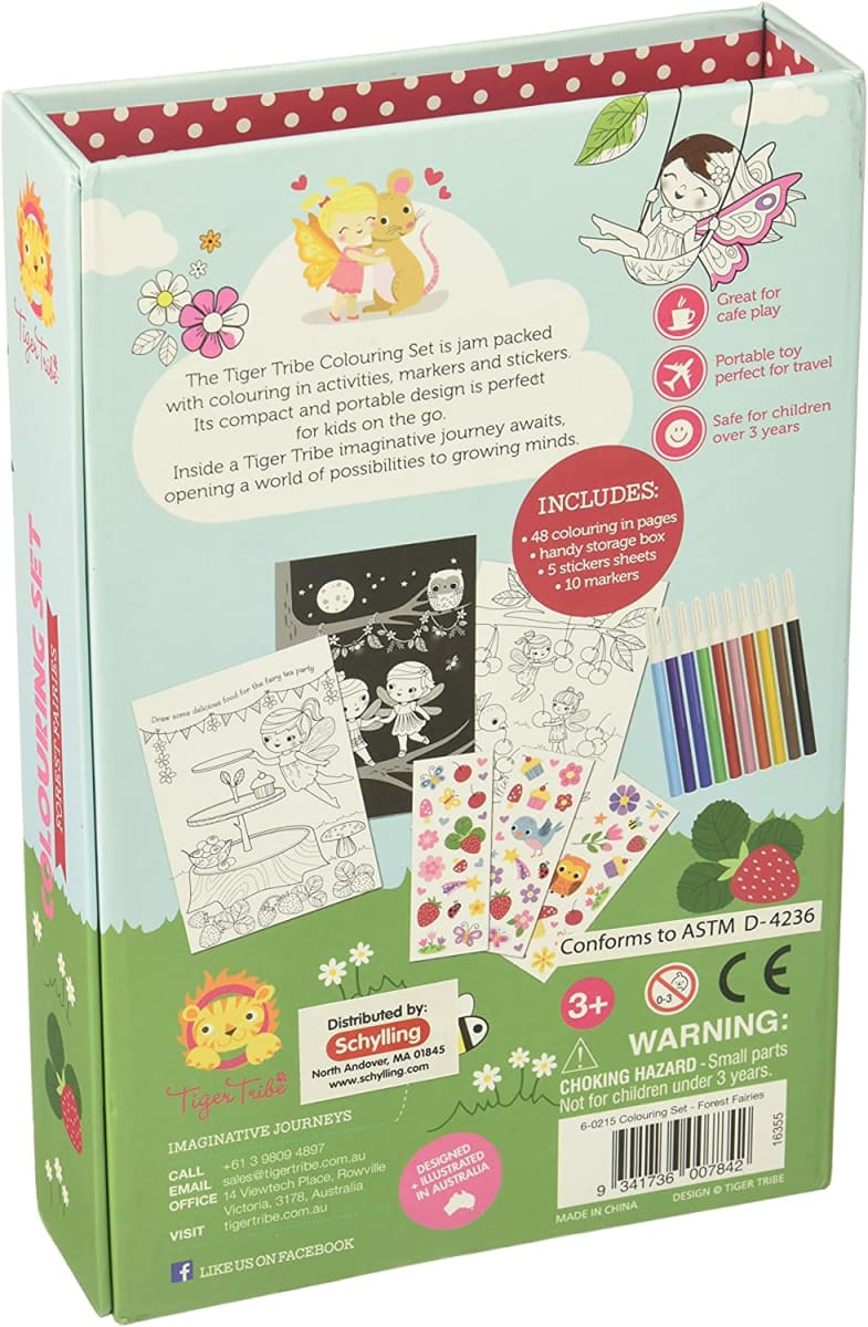 SET PARA COLOREAR HADAS EN EL BOSQUE2