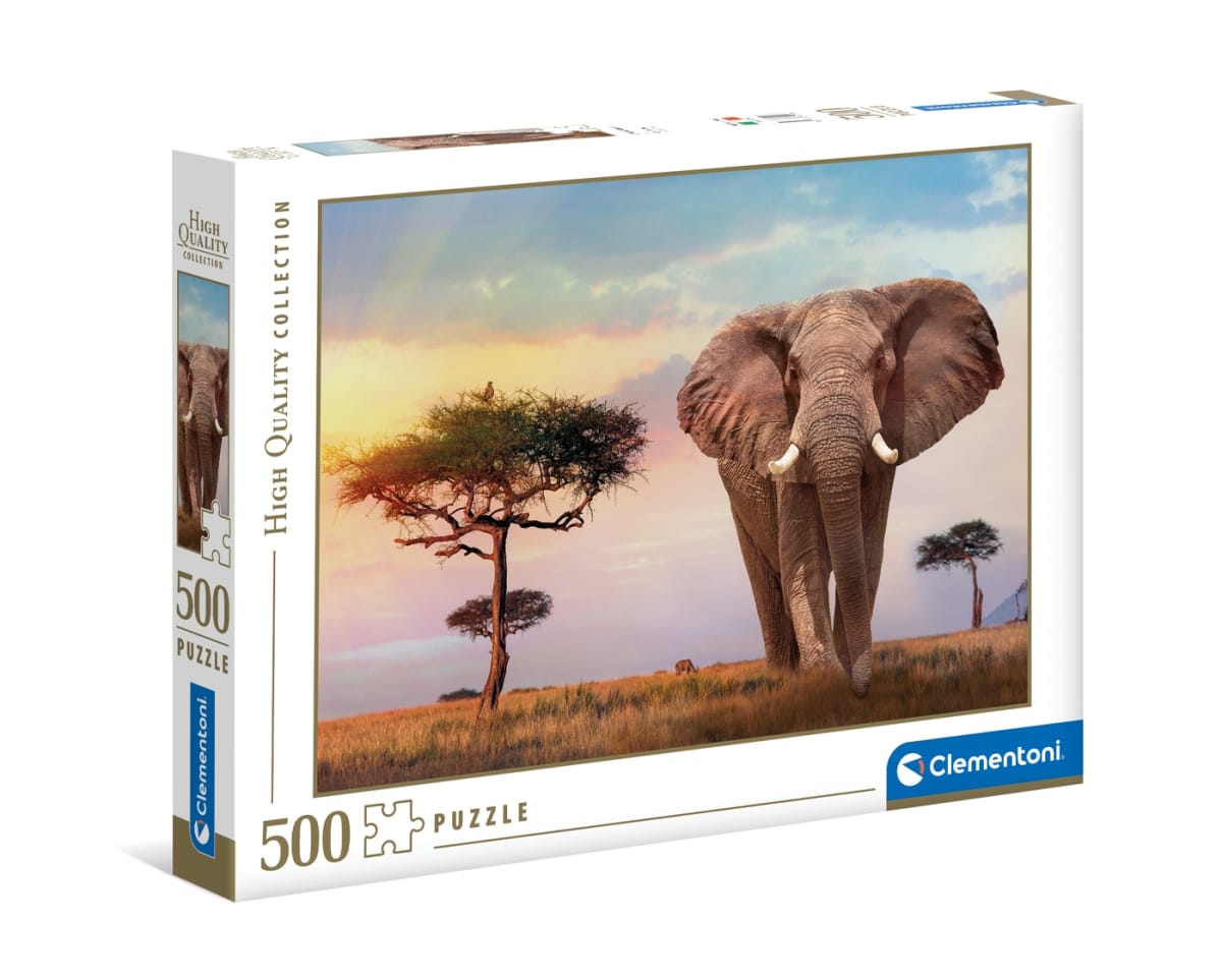 PUZZLE 500 PCS ELEFANTES AFRICA1