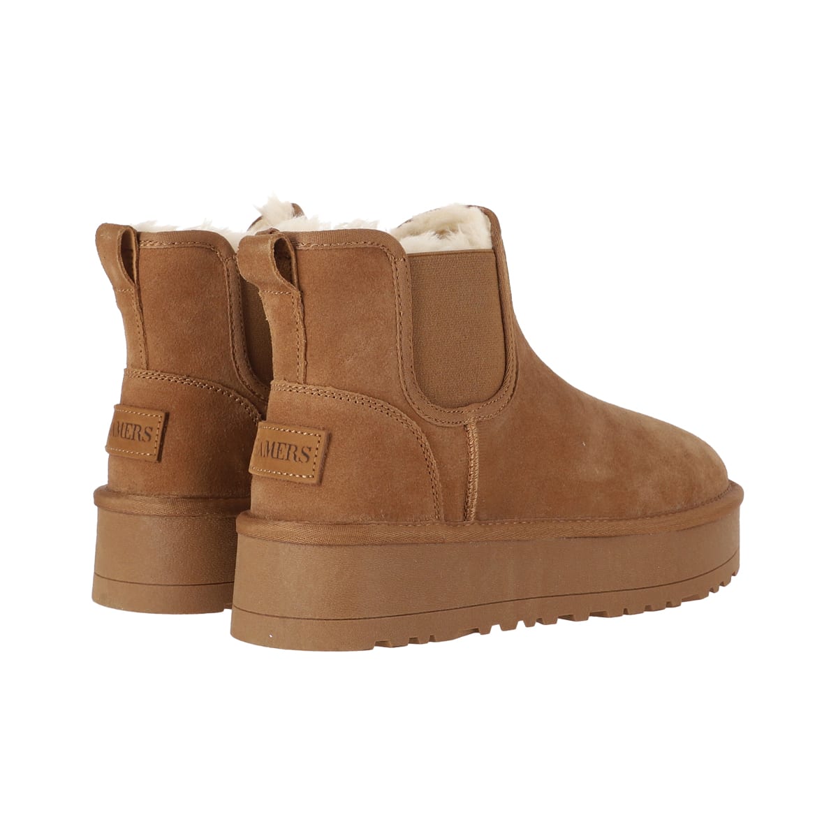 PLATAFORM CHELSEA LEATHER CARAMEL6