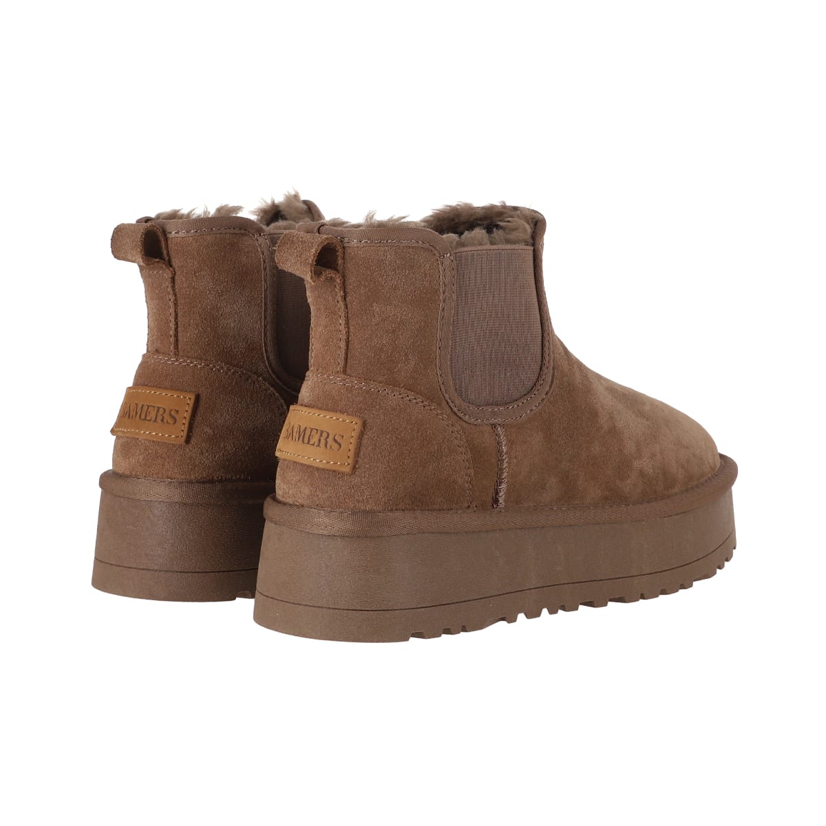 PLATAFORM CHELSEA LEATHER BROWN LIGHT6