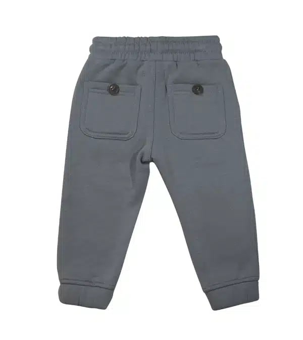 PANTALON DE BUZO NIÑO GRIS2