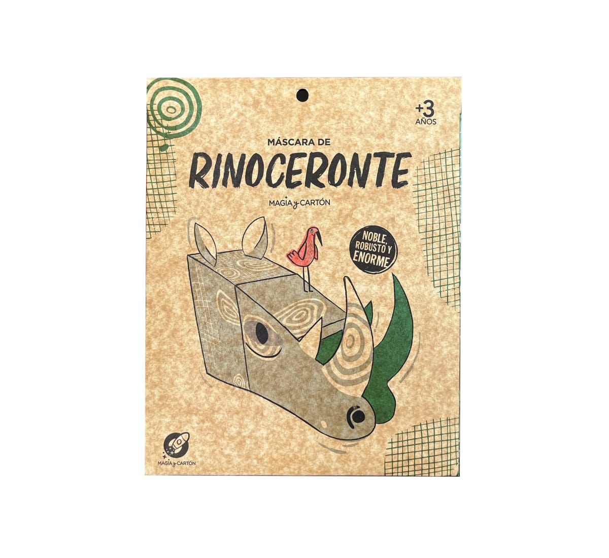 MASCARA DE RINOCERONTE 4