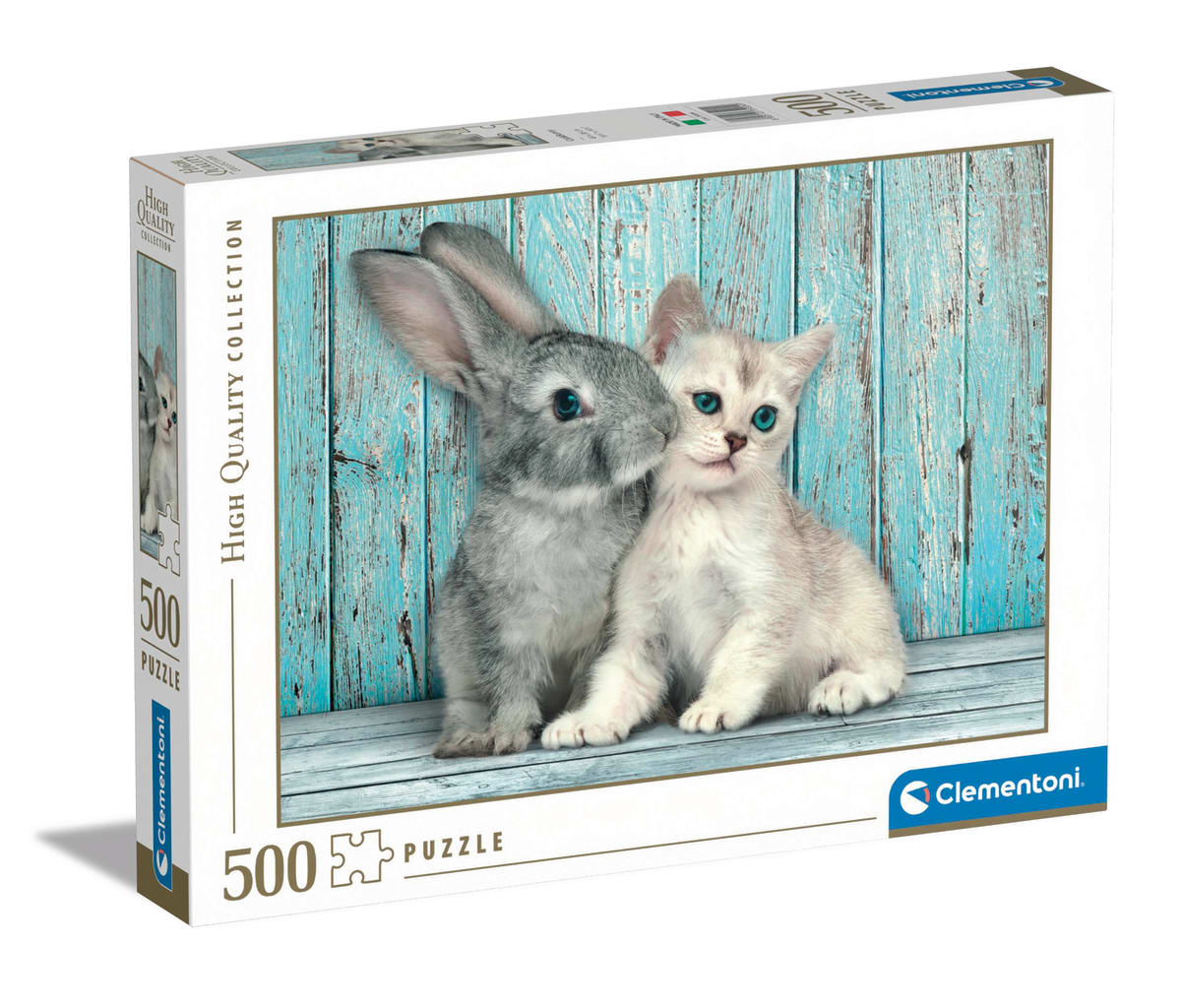 PUZZLE 500 PCS GATO Y CONEJO1