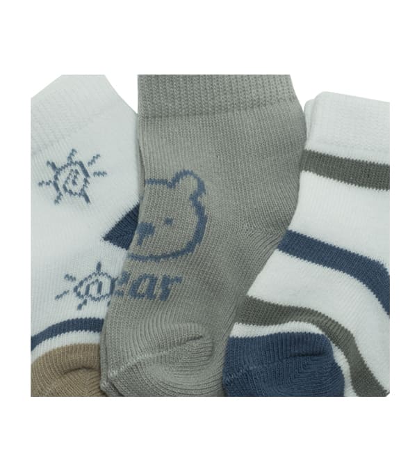 SET DE 3 PARES DE CALCETINES PARA BEBE 23