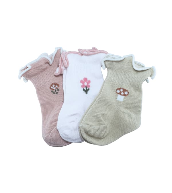 SET 3 PARES DE CALCETINES PARA BEBE 22