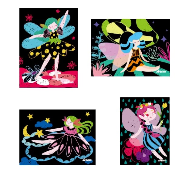 LAMINAS RASPAR PEQUEÑAS HADAS3