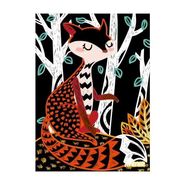 LAMINAS PARA RASPAR ANIMALES MAGICOS2