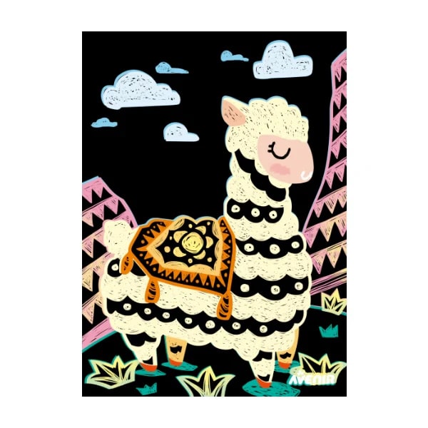 LAMINAS PARA RASPAR ANIMALES MAGICOS4