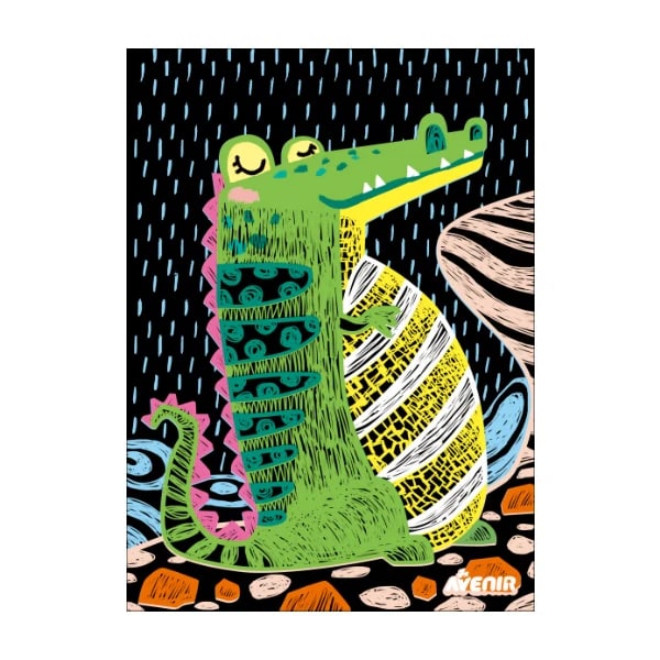 LAMINAS PARA RASPAR ANIMALES MAGICOS5