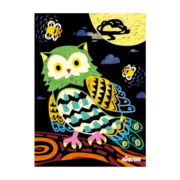 LAMINAS PARA RASPAR AVES MAGICAS4