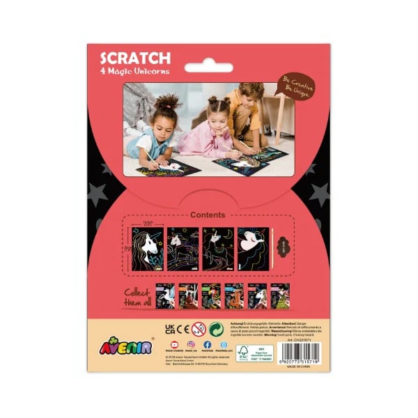 LAMINAS PARA RASPAR UNICORNIOS MAGICOS7