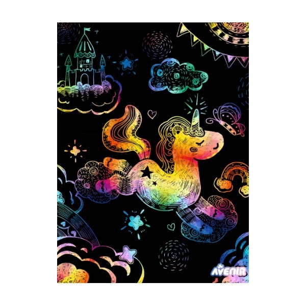 RASPAR CON PLANTILLAS UNICORNIOS2