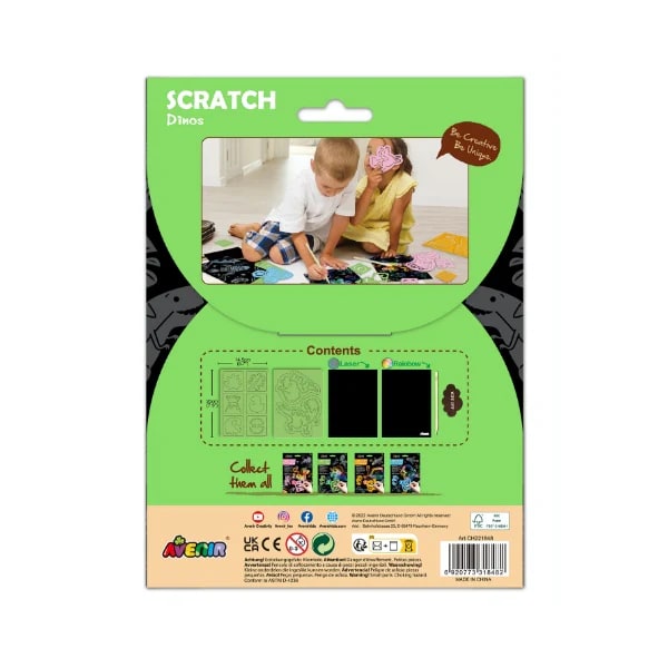 RASPAR CON CON PLANTILLAS DINOSAURIOS5