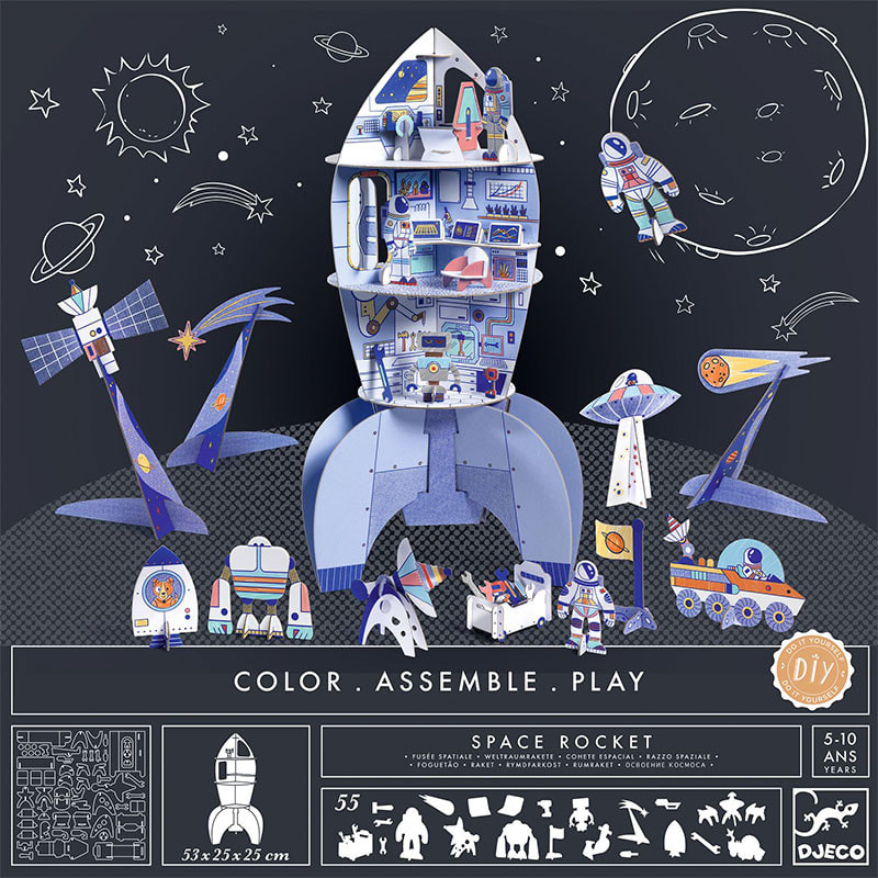 YOURSELF COLOR PLAY SPACE ROCKET1