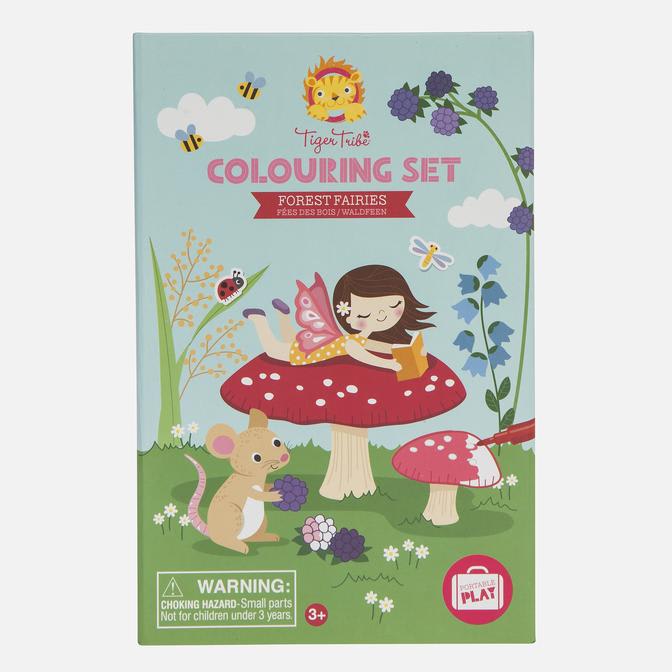 SET PARA COLOREAR HADAS EN EL BOSQUE3