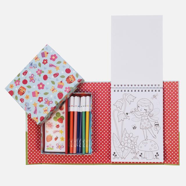 SET PARA COLOREAR HADAS EN EL BOSQUE5