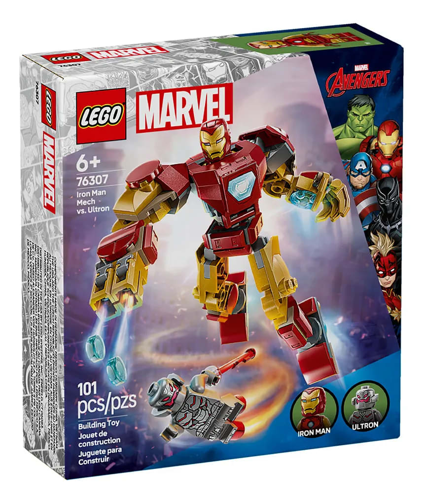 ARMADURA ROBOTICA DE IRON MAN VS EL ANTI VENOM LEGO1