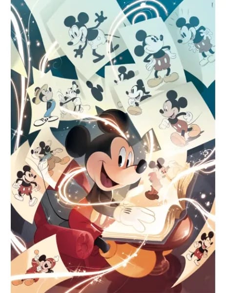 PUZZLE 1000 PIEZAS ANIVERSARIO DISNEY MICKEY COMPACT2