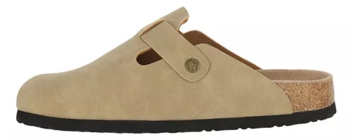 SLIPPER CLASSIC BUCKLE DARK BEIGE2